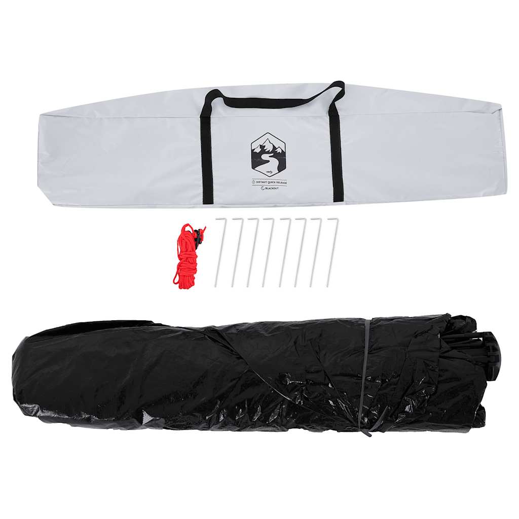 4-personers campingtelt vandtæt mørklægningsstof hvid - number 12.