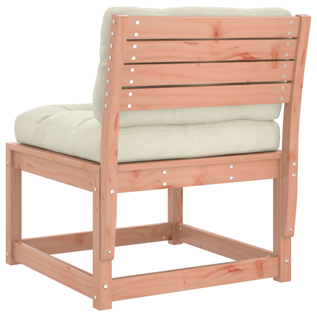 Moduli kauča za vrt 2 kom. s čvrstim jastucima od duglazije - number 8.