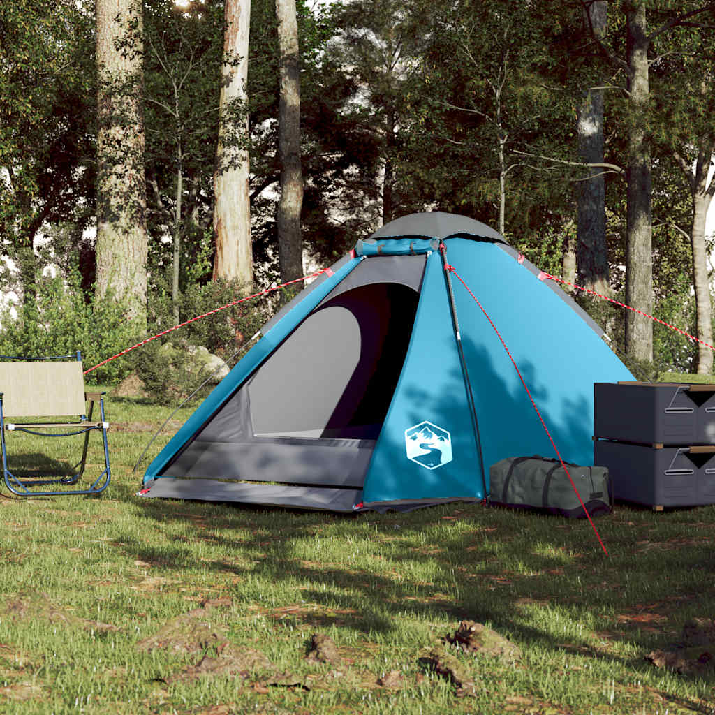 Camping -tent waterdicht - blauw, 4 -persoons, 1, x - number 4.