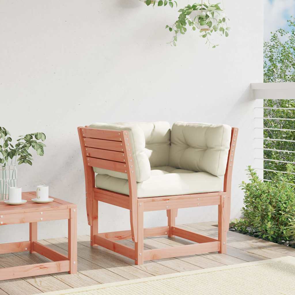 Sofamodul og armlæn massivt douglasgran - douglasgran naturlig, med hynder, 1 - number 3.