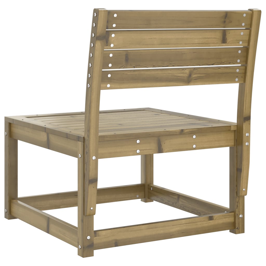 Moduł sofy do ogrodu drewno sosnowe impregnowane - number 6.