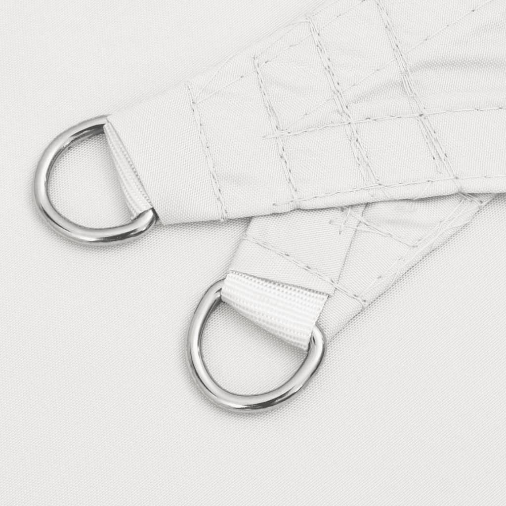 Solsejl 100 % polyesterstof - hvid, 7 x 5 x 5 m, 1 - number 5.