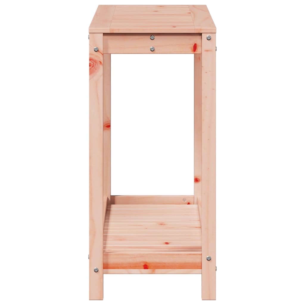 Stol za biljke s policom od masivne duglazije - number 6.