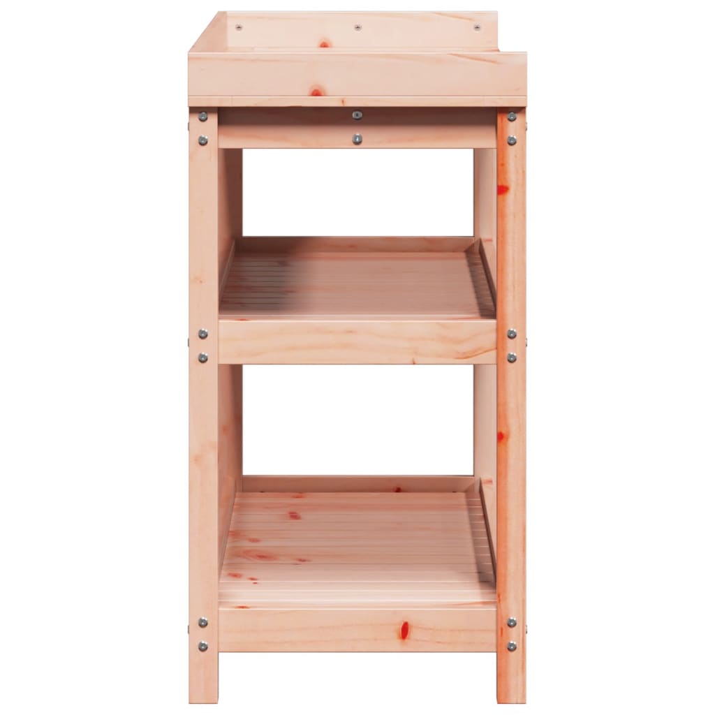 Stol za biljke s policama 108x45x86,5 cm puna duglazija - prirodna duglazija, 108 x 45 x 86 5 cm, 1 - number 6.