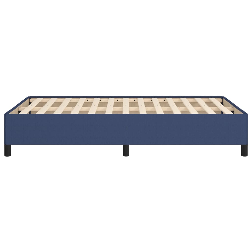 Bed frame without mattress fabric - blue, 120 x 190 cm, 35 cm - number 6.