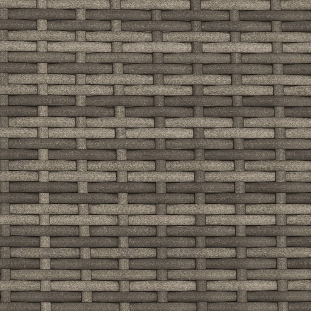 Kauč i jastuci poliratan - sivi, 1, s baldahinom - number 10.