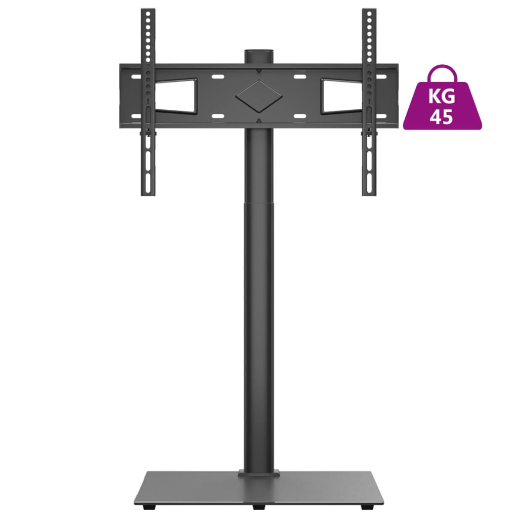 Tv postolje za kut 1 polica za 32"-65" crna - number 9.