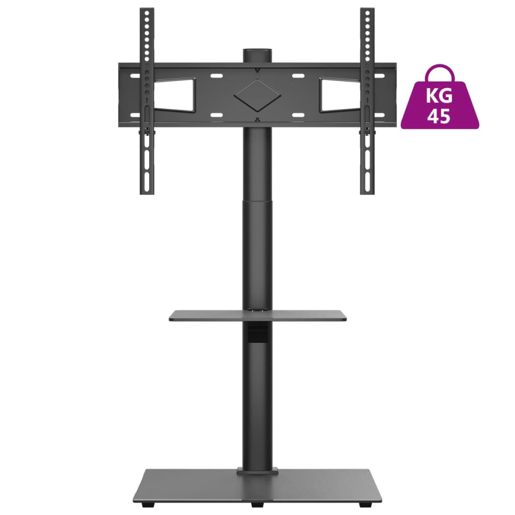 Tv stalak za kut 2 police za 32"-65" crni - number 9.