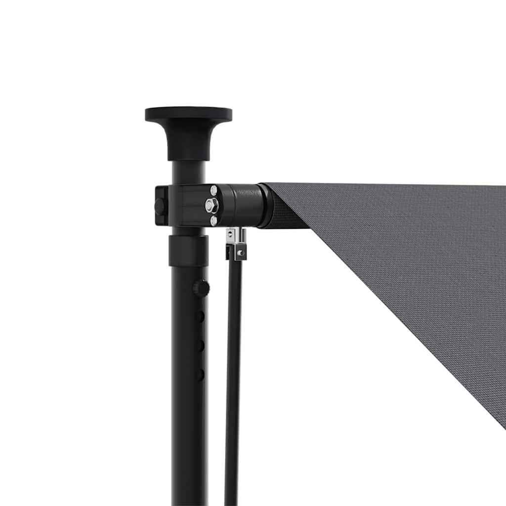 Retractable awning fabric and steel - anthracite grey, 150 x 150 cm, 1 - number 8.