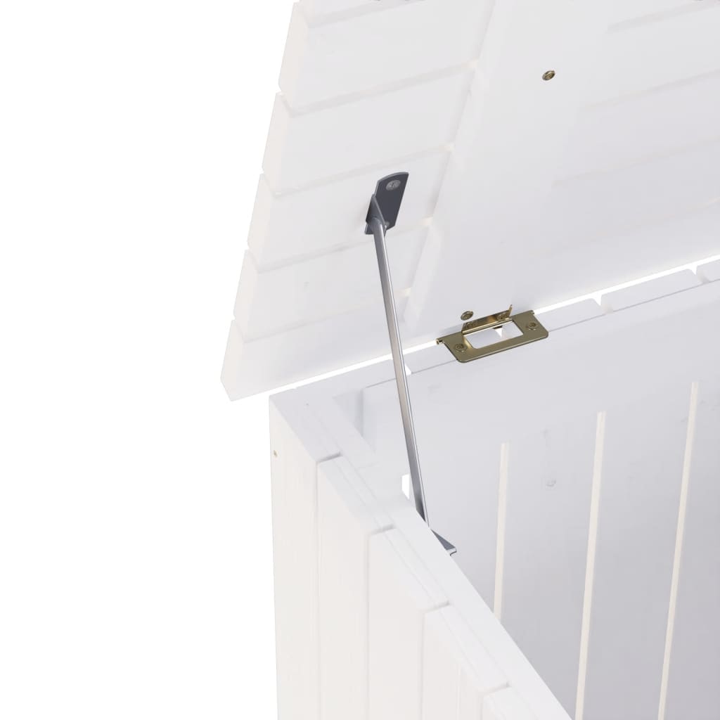 Laundry basket with wheels rana 45x45x64 cm solid pine - number 8.