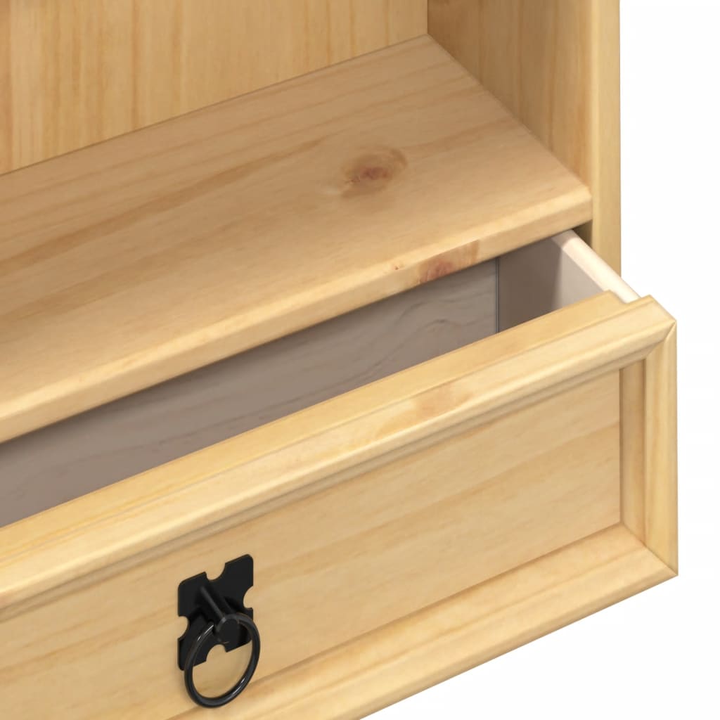 Regał corona 52x17,5x103 cm lita sosna - number 7.