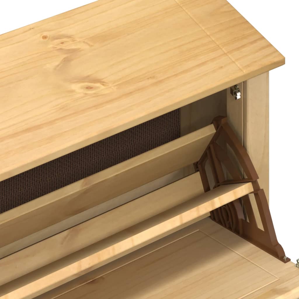 Ormarić za cipele corona 99x32x47 cm puna borovina - number 7.