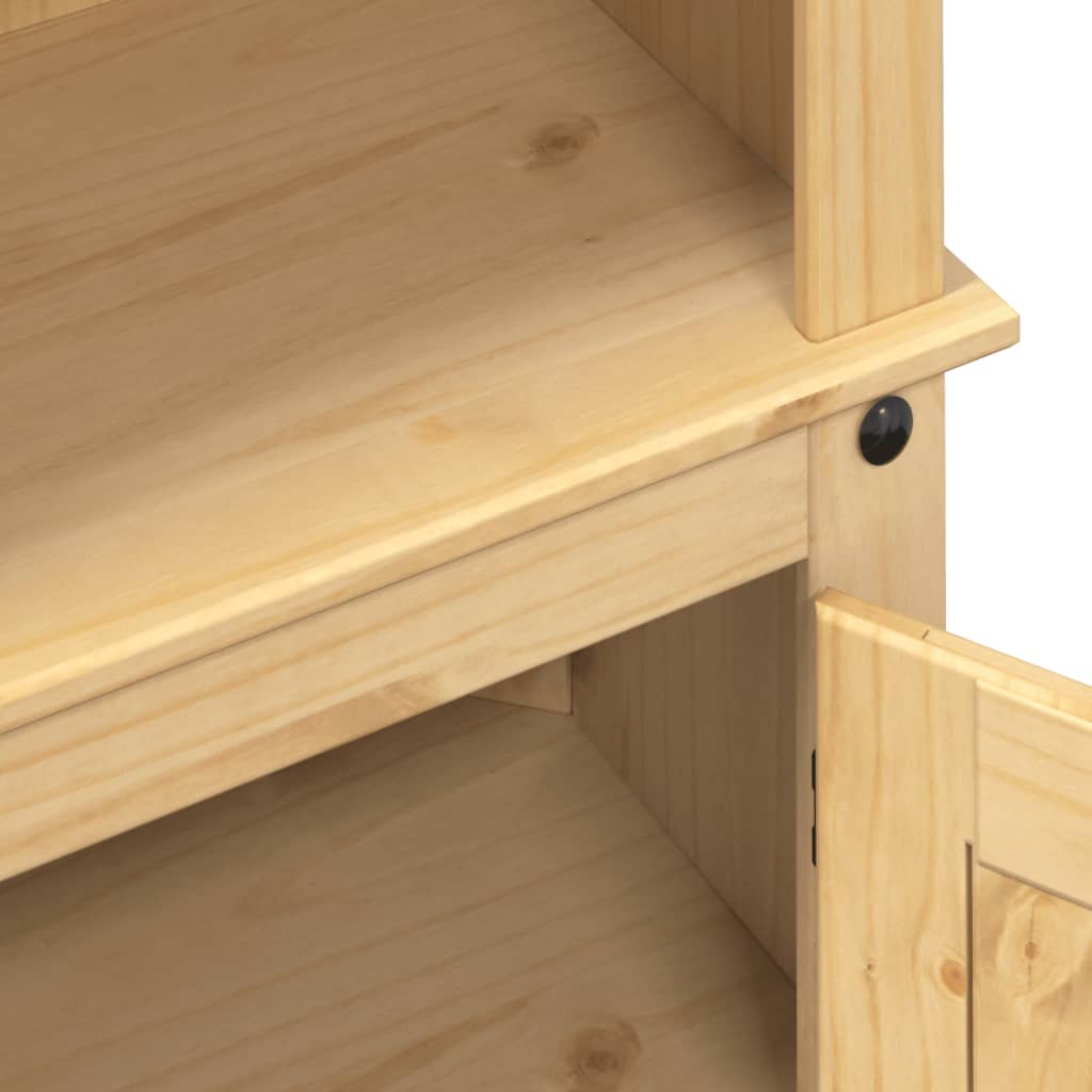 Skab corona 74x38x170 cm massivt fyrretræ - number 7.