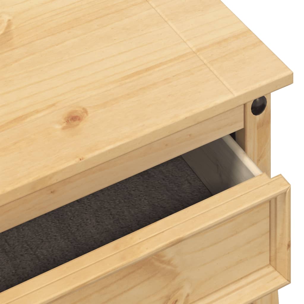 Stolik konsolowy corona 73x35x73 cm lita sosna - number 7.