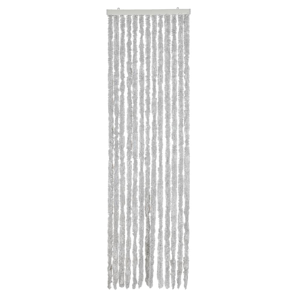Curtain de mouche chenille - gray, 56 x 185 cm - number 3.