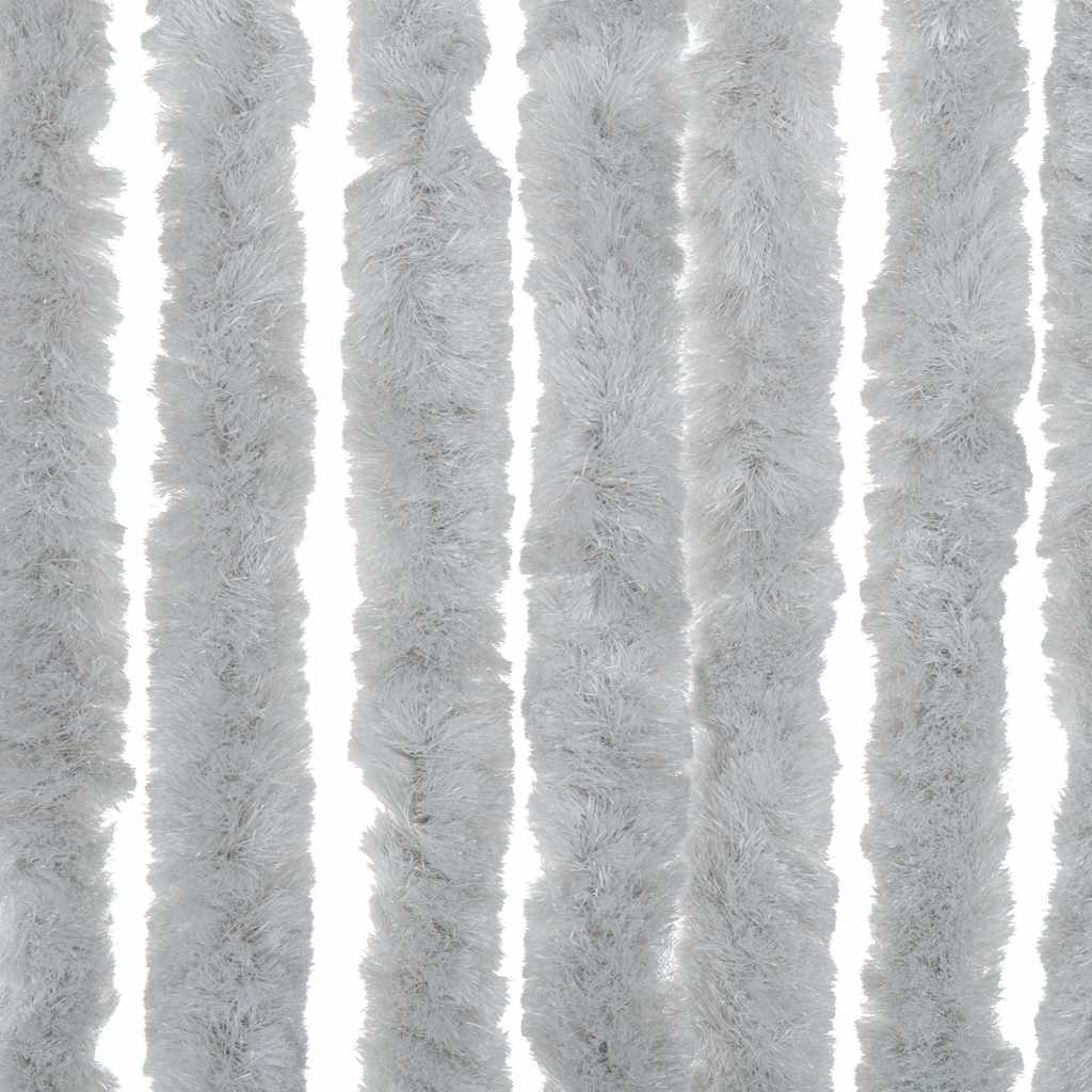 Curtain de mouche chenille - gray, 56 x 185 cm - number 6.
