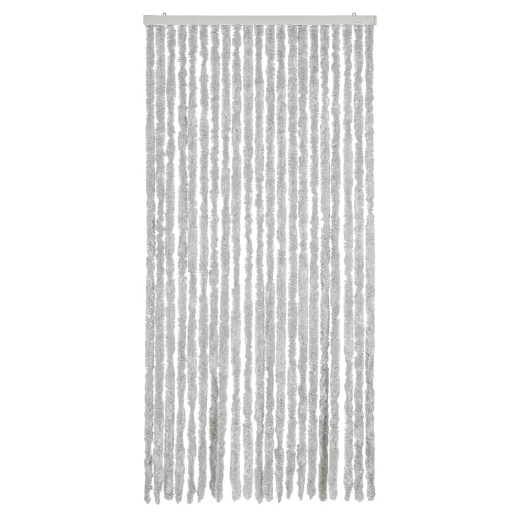 Rideau anti-mouches en chenille - gris, 90 x 220 cm - number 3.