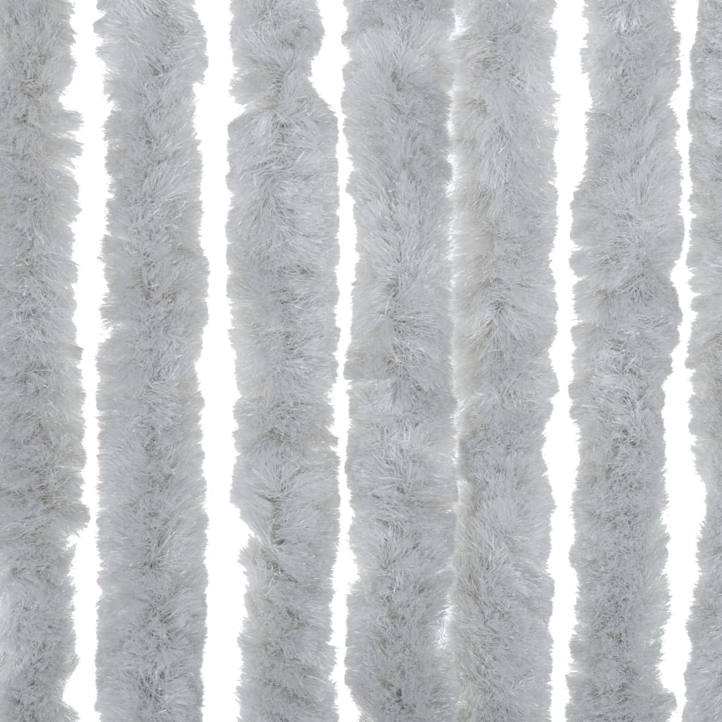 Rideau anti-mouches en chenille - gris, 90 x 220 cm - number 6.