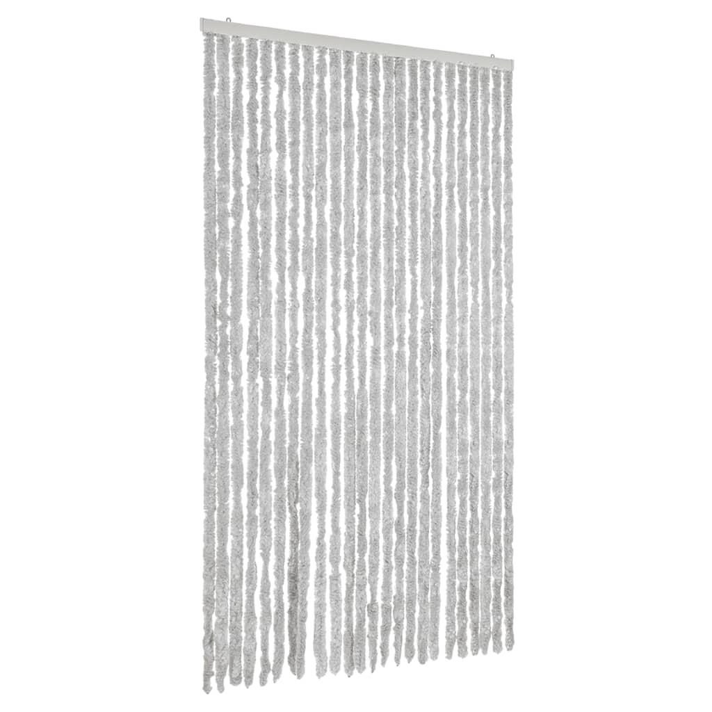 Curtain de mouche chenille - gris, 100 x 220 cm - number 2.