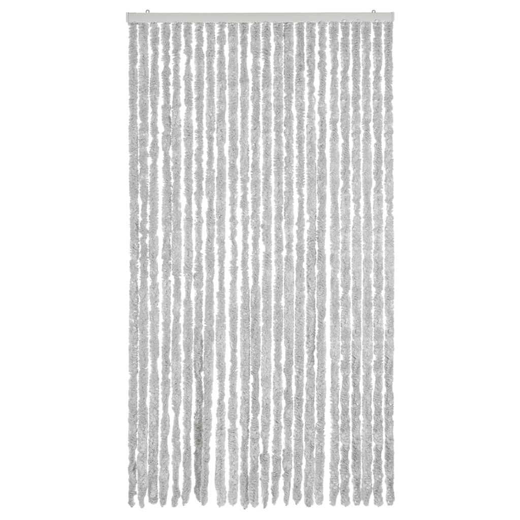 Curtain de mouche chenille - gris, 100 x 220 cm - number 3.