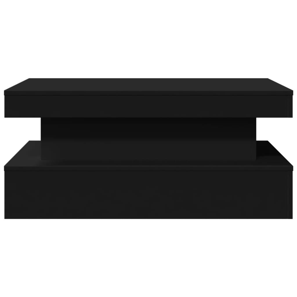 Stol za kavu s led svjetlom 90x50x40 cm - crno, 1, 90 cm - number 7.