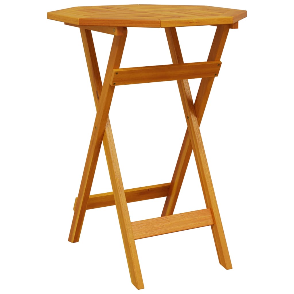 Sklopivi vrtni stol ø60x75 cm puno bagremovo drvo - 60 x 75 cm, 1 - number 2.