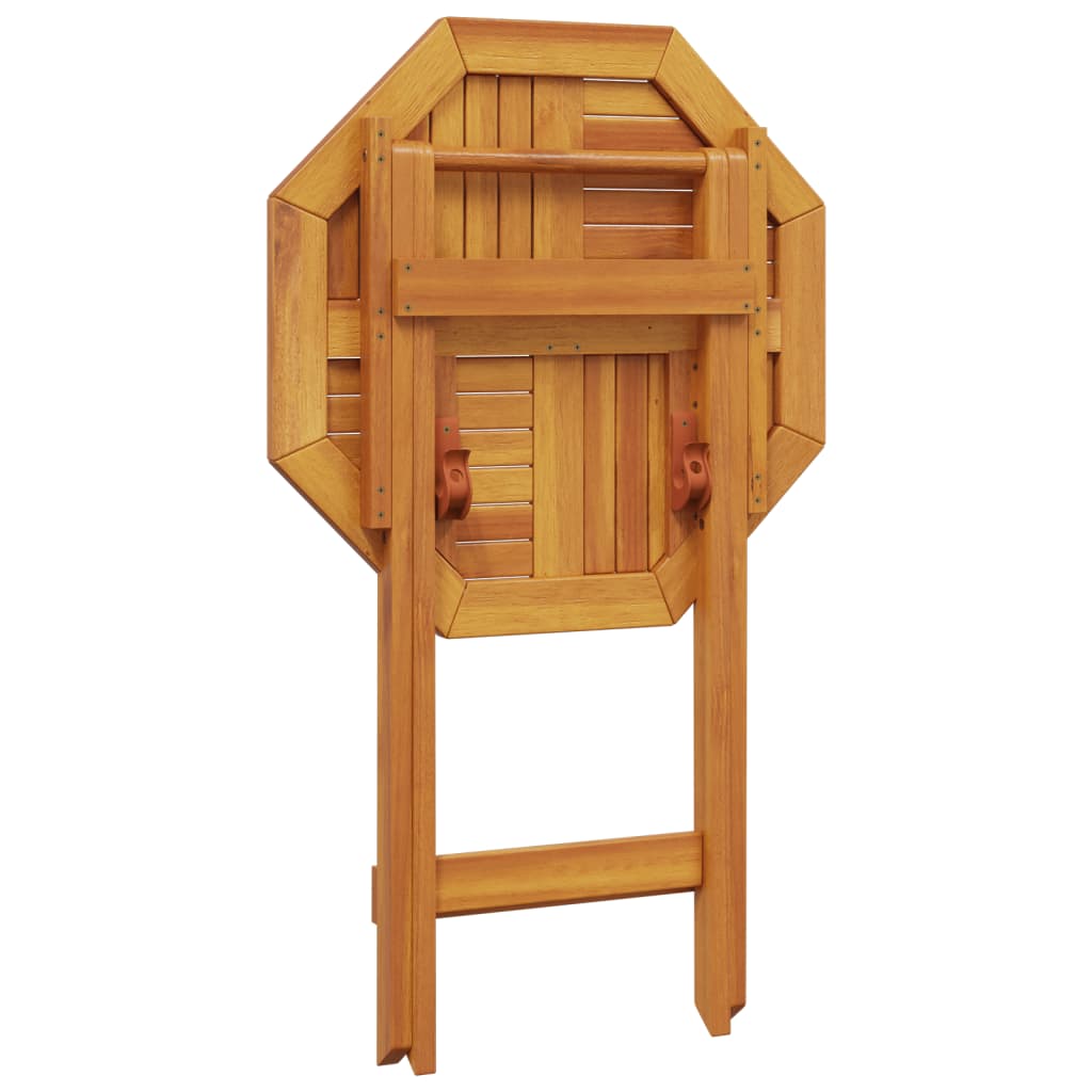 Sklopivi vrtni stol ø60x75 cm puno bagremovo drvo - 60 x 75 cm, 1 - number 9.