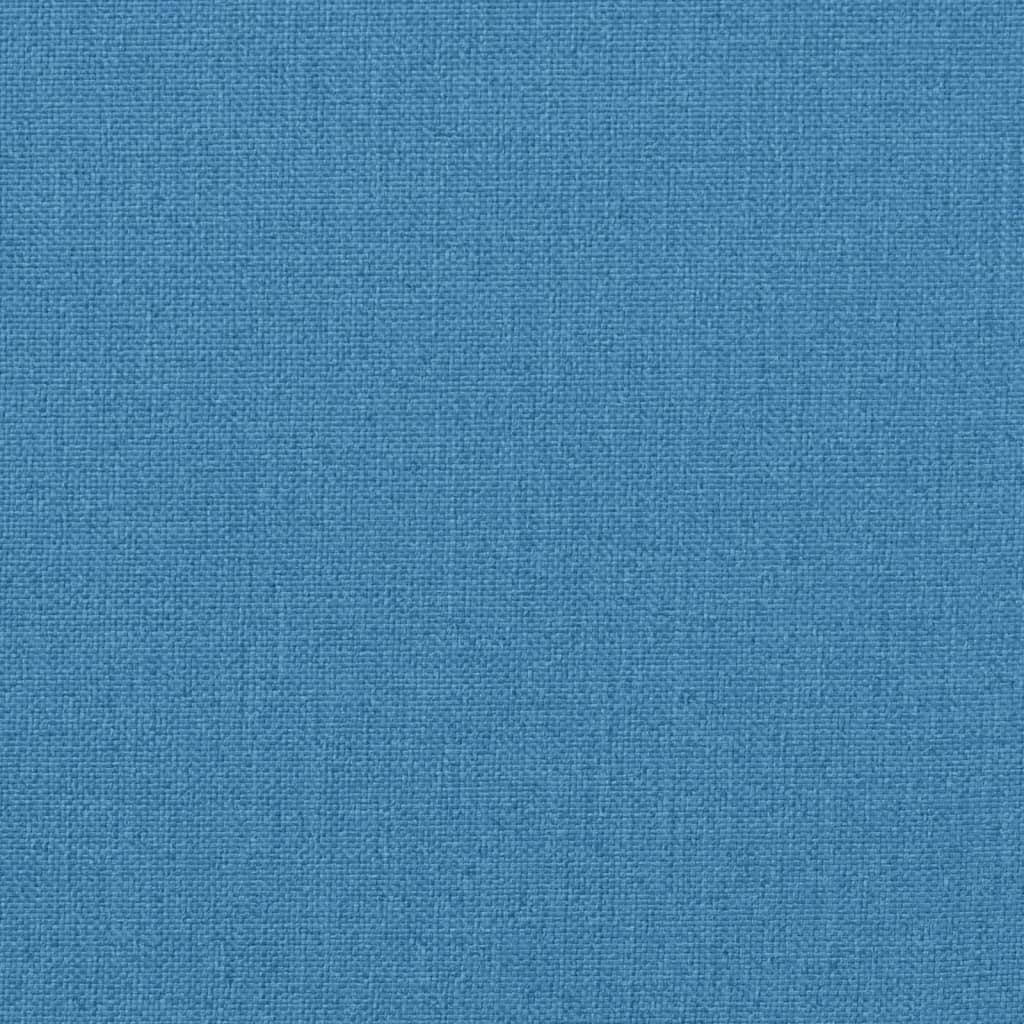 Stolehynder med høj ryg stk. stof blå - meleret blå, 120 x 50 x 4 cm, 4 - number 10.