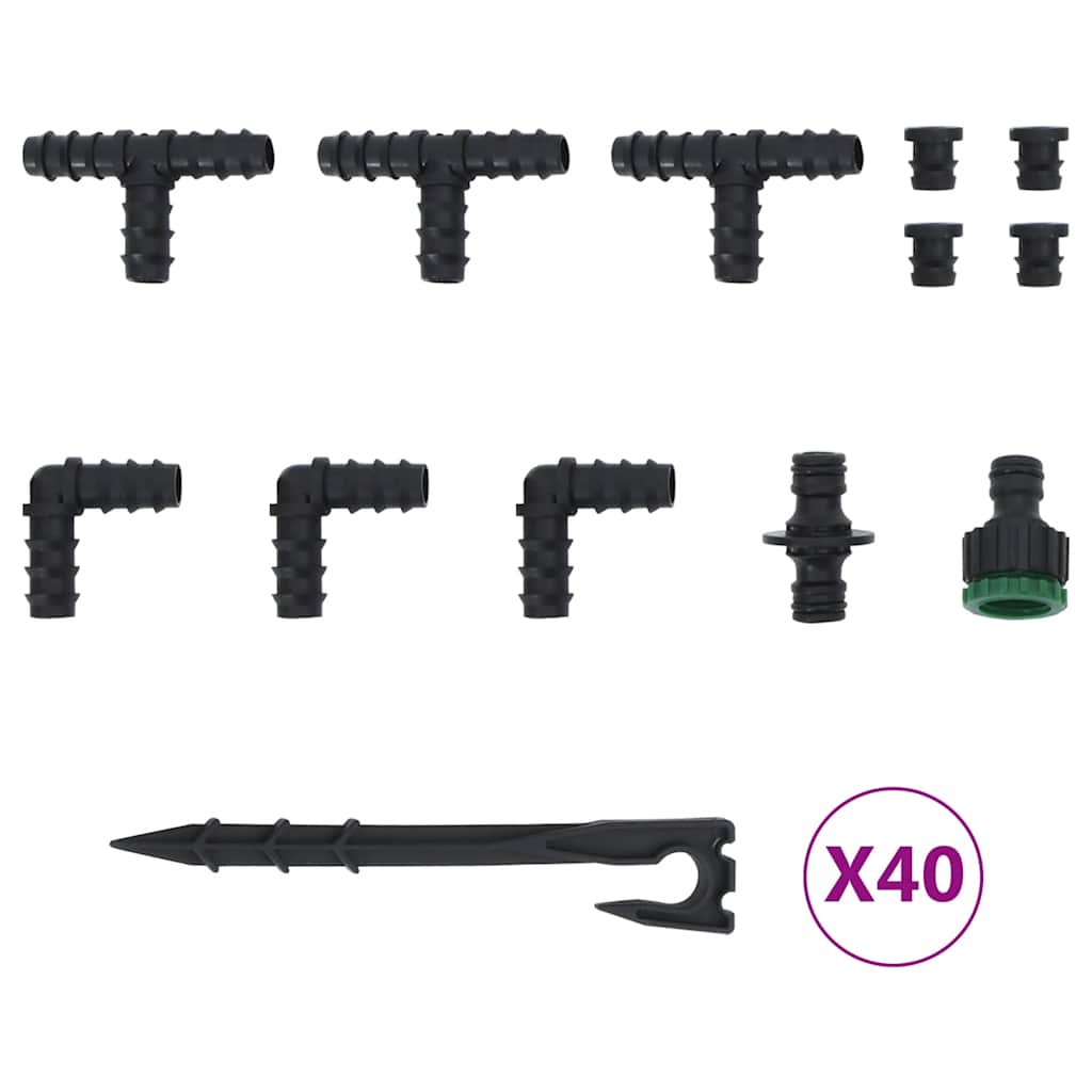 Sivershover 0,6 "100 m guma crna - number 6.