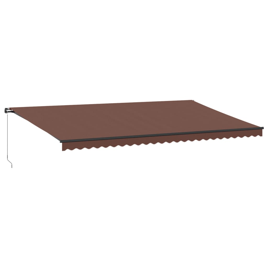 Awning 600x350 manual operation - brown, 500 x 300 cm, 1 - number 2.
