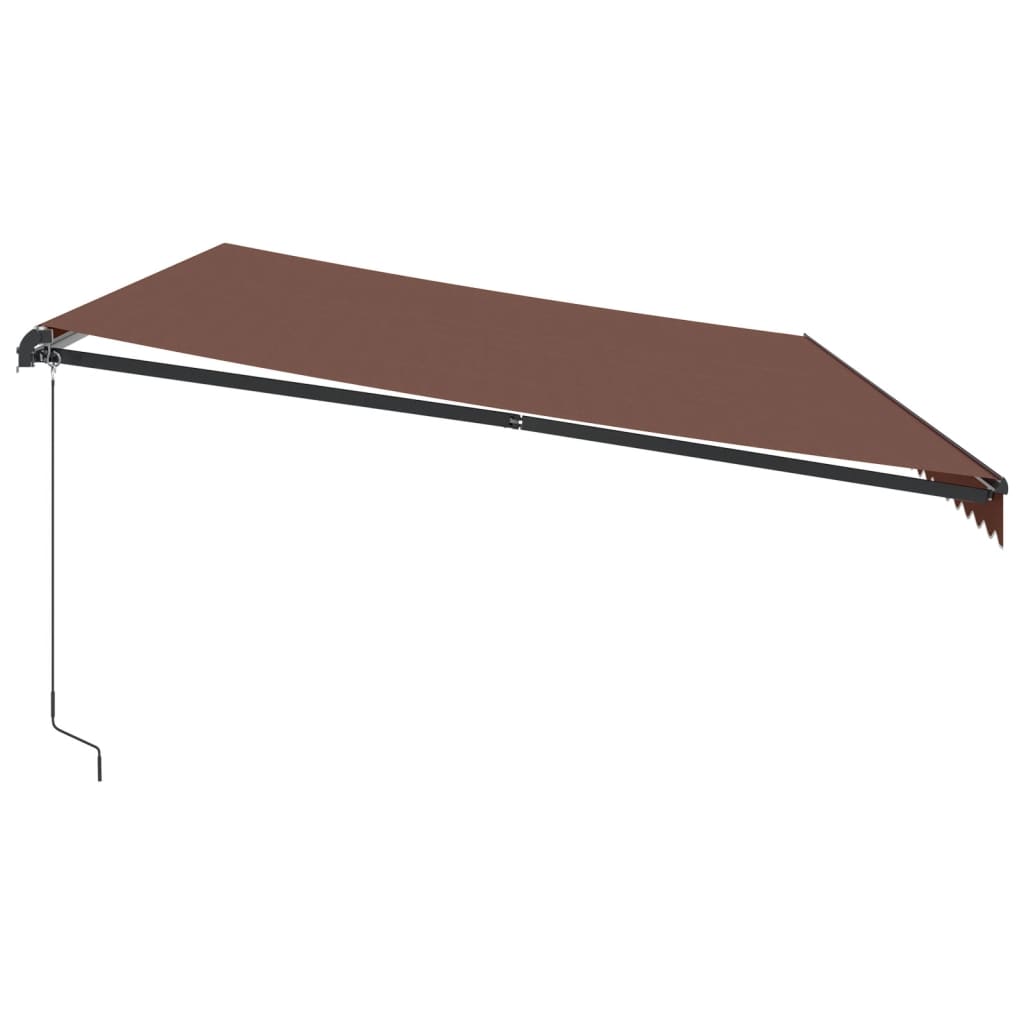 Awning 600x350 manual operation - brown, 500 x 300 cm, 1 - number 4.