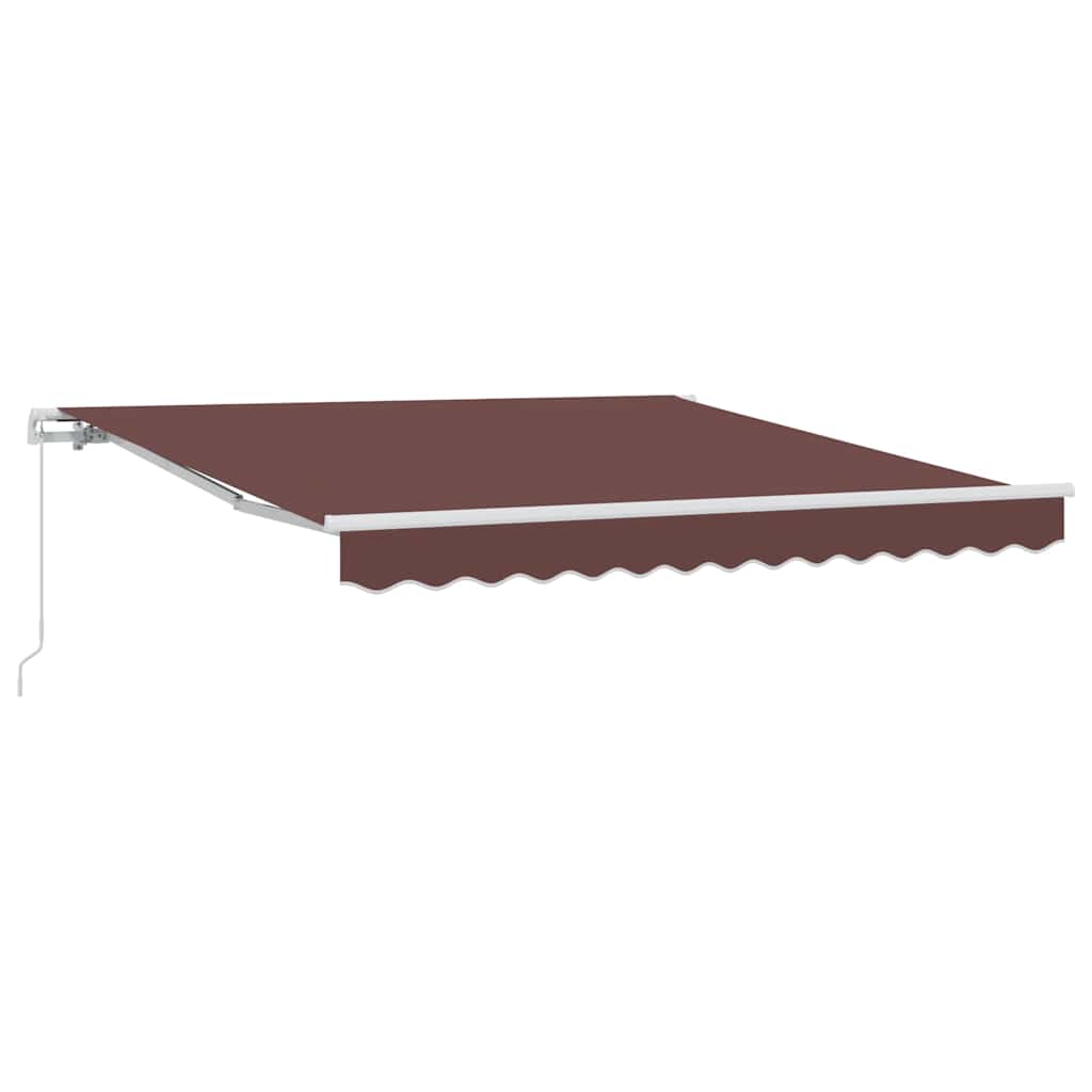 Awning 300x250 cm manual operation - brown, 300 x 250 cm (lxw) - number 2.