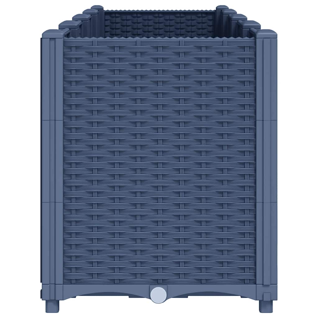 Sadilica pp siva - plavo-siva, 160 x 40 x 53 cm, 1 - number 4.