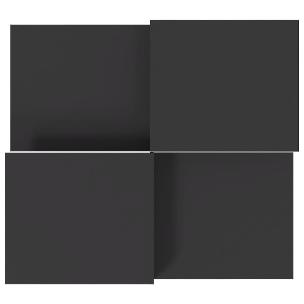 Sofaborde stk. konstrueret træ - grå, 2 - number 6.