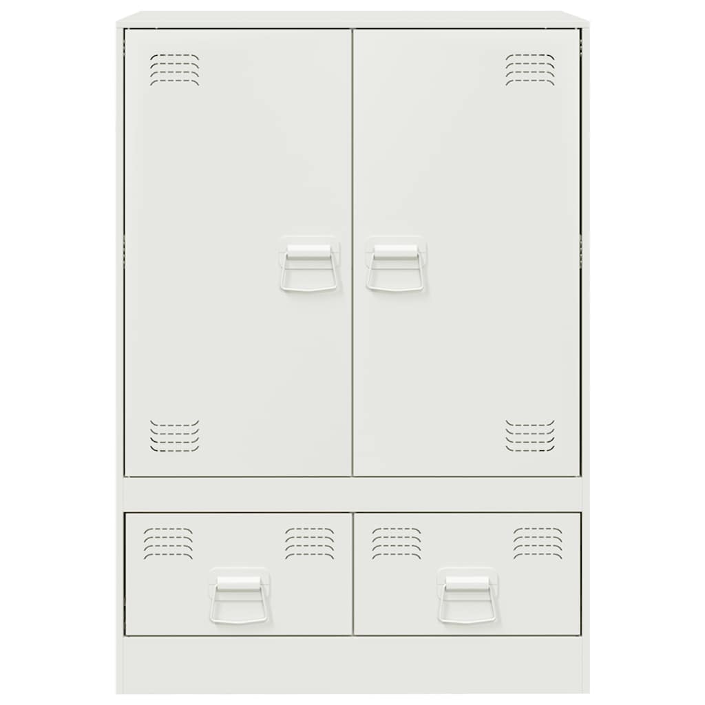 Skab 67x39x95 cm stål - hvid, 1 - number 6.