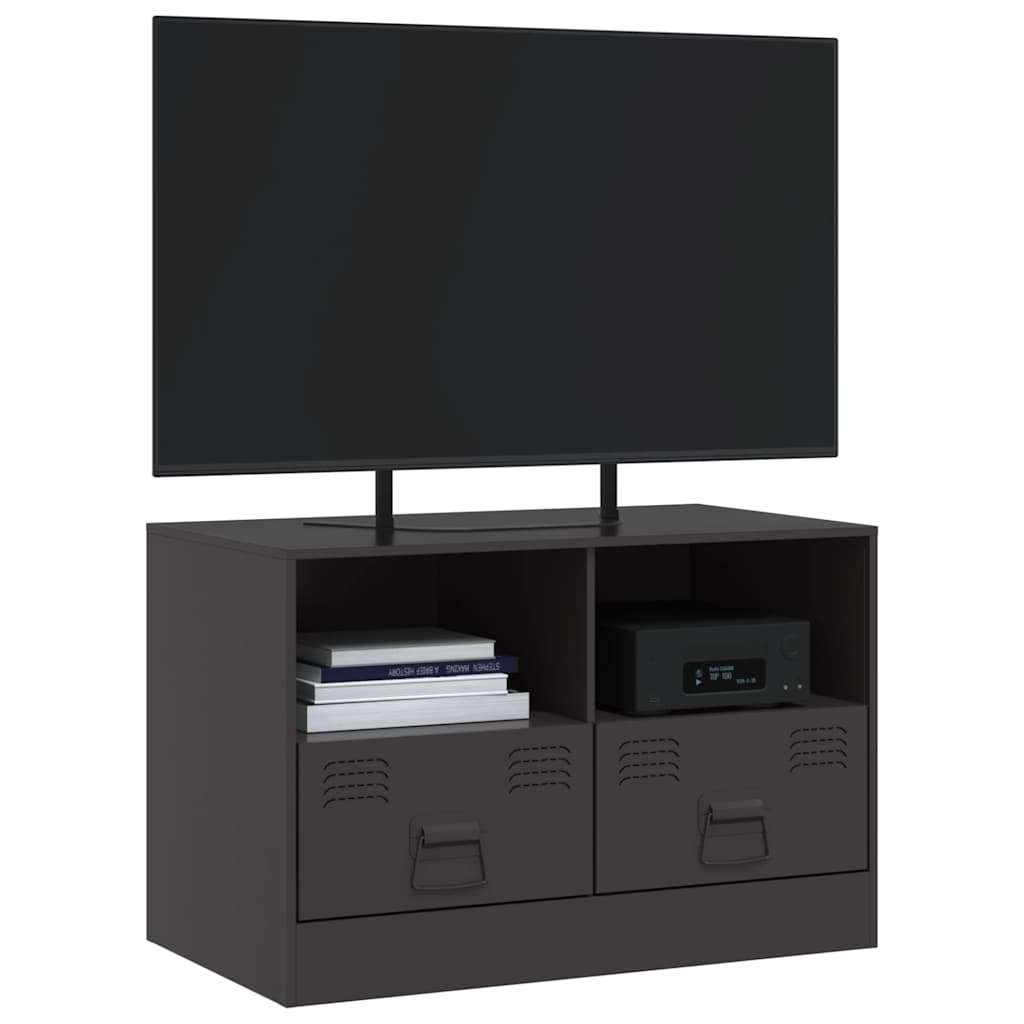 Stolik pod tv 67x39x44 cm stal - czarny, 1 - number 4.
