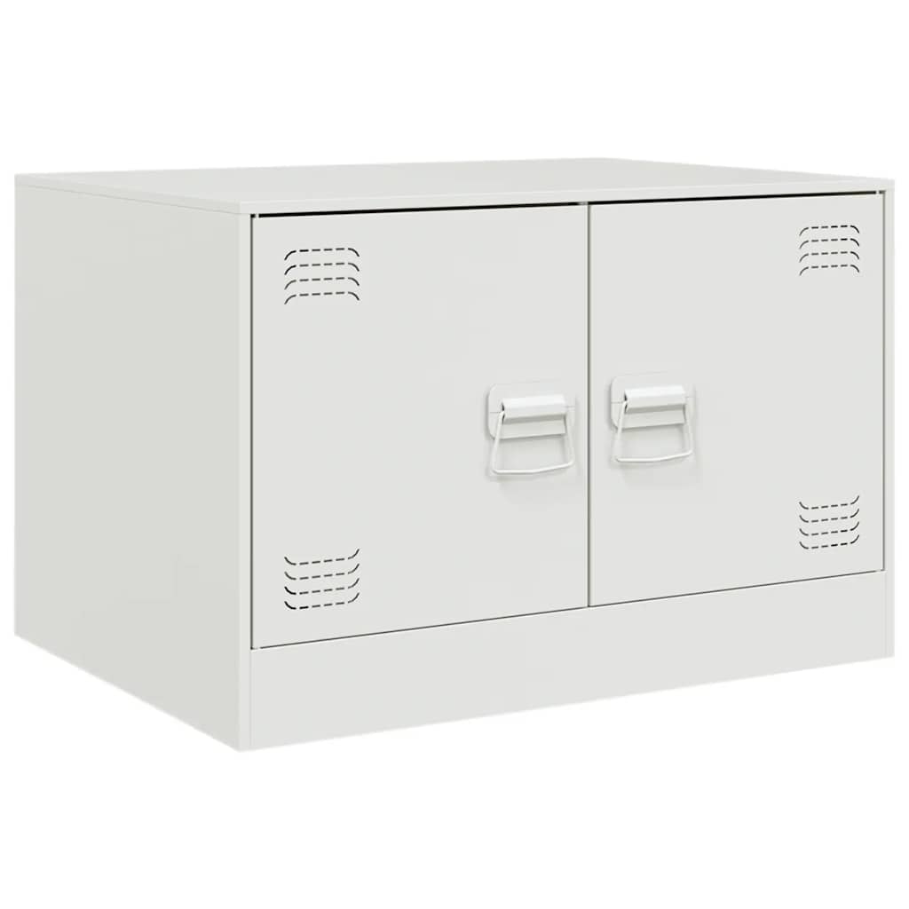 Stolik kawowy 67x50x44 cm stal - biały, 1 - number 2.