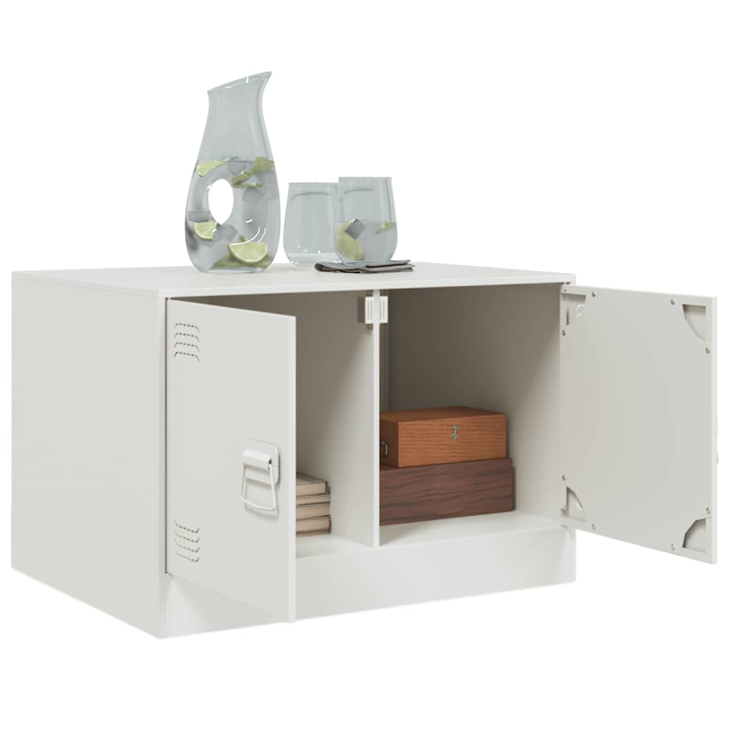 Stolik kawowy 67x50x44 cm stal - biały, 1 - number 5.