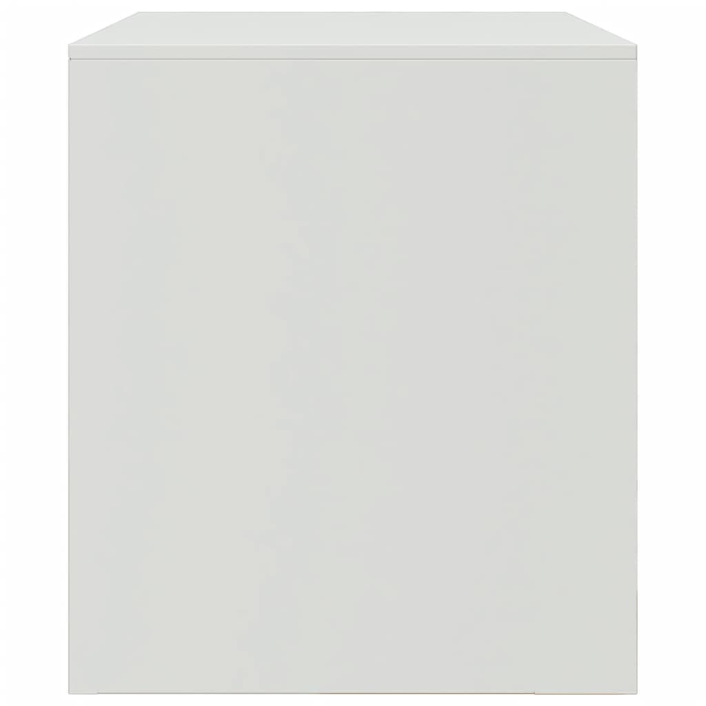 Tv-borde stk. 67x39x44 cm stål - hvid, 2 - number 8.