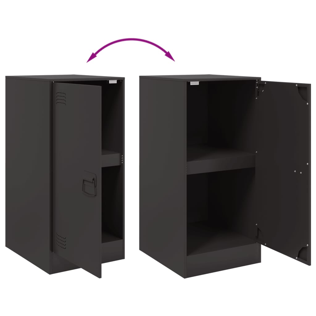 Sideboard 34,5x39x73 cm stål - number 10.