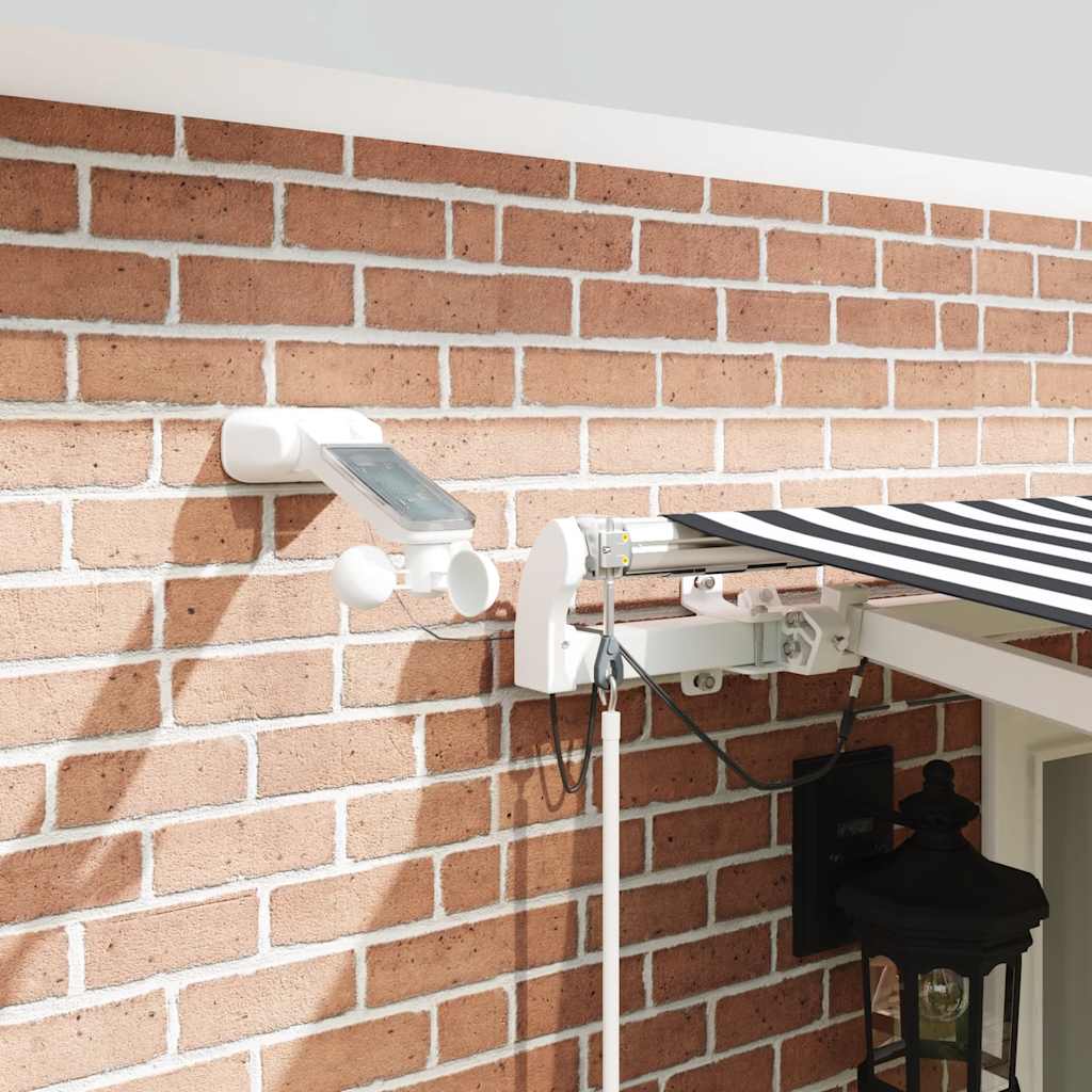 Tenda sa šarkama 500x300 cm automatski rad antracit sivo bijela - antracit siva i bijela, 500 x 300 m, 1 - number 4.