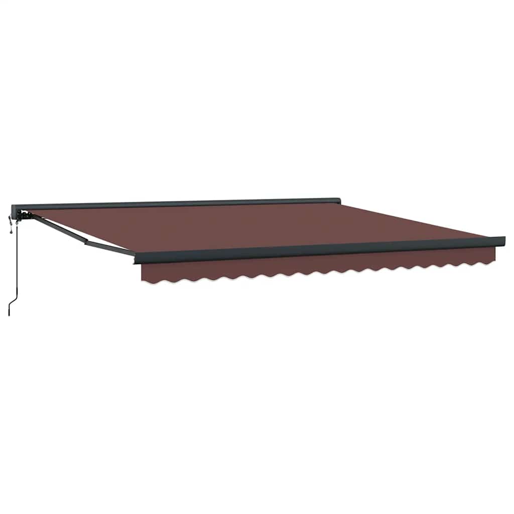 Awning automatic operation - brown, 400 x 300 cm, 1 - number 2.
