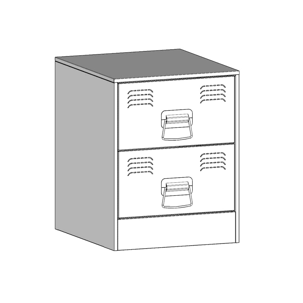 Noćni ormarići kom. 34,5x39x44 cm čelik - žuta, 2 - number 11.