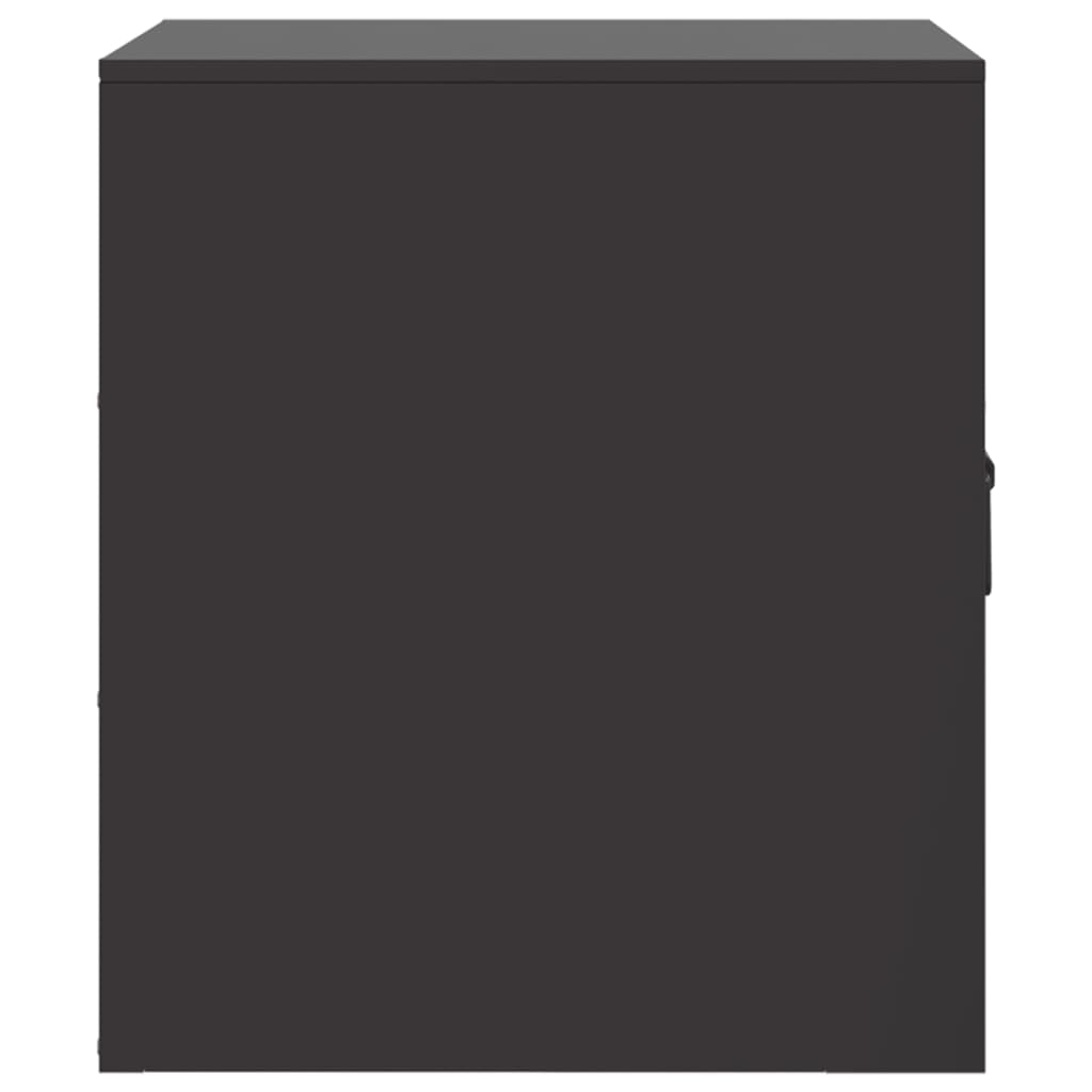 Sengeborde stk. 34,5x39x44 cm stål - sort, 2 - number 8.