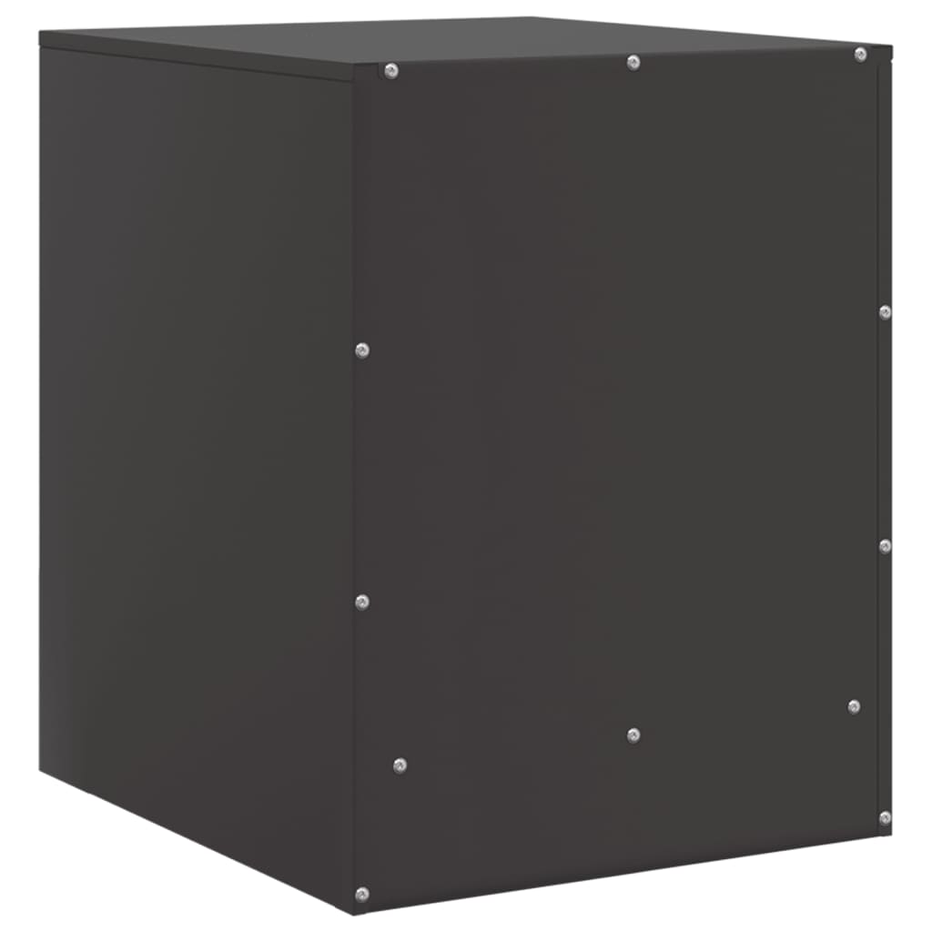 Stolik nocny 34,5x39x44 cm stal - czarny, 1 - number 9.