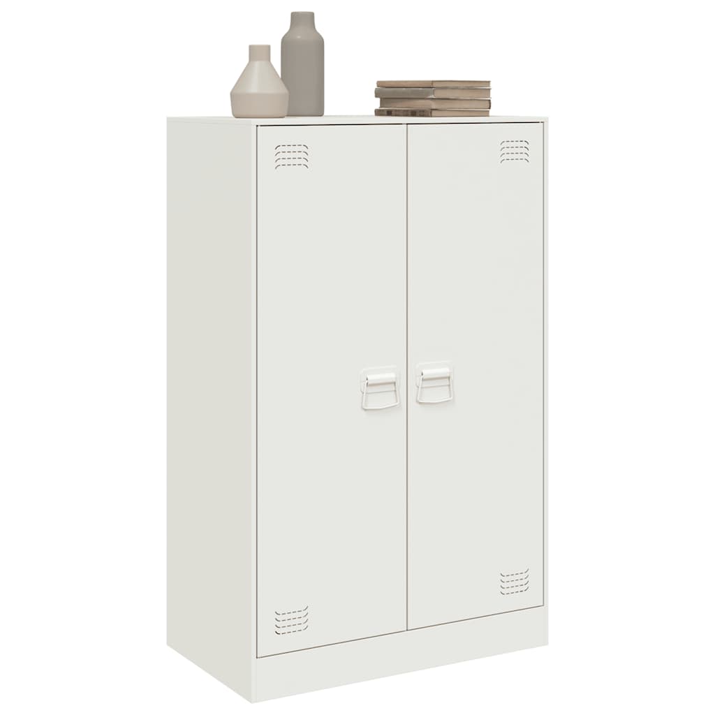 Skab 67x39x107 cm stål - hvid, 1 - number 5.