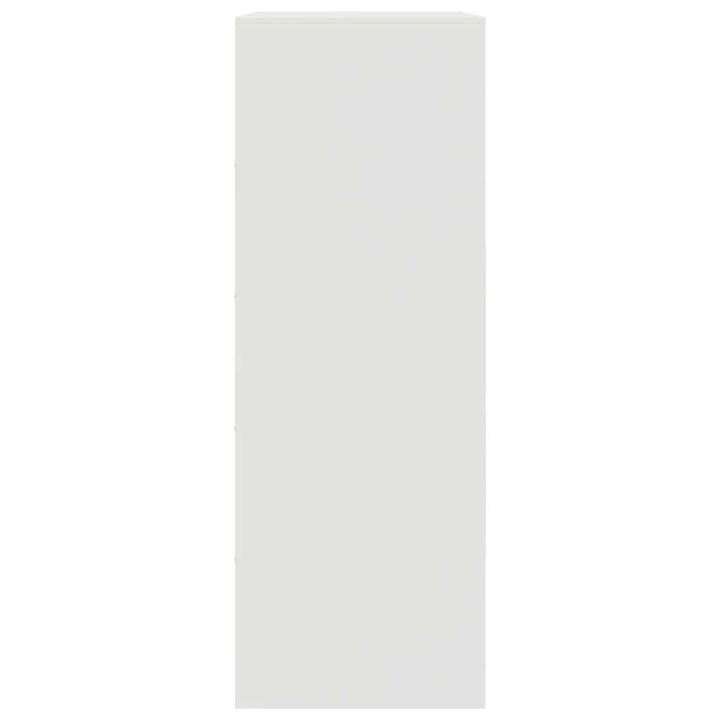 Skab 67x39x107 cm stål - hvid, 1 - number 8.