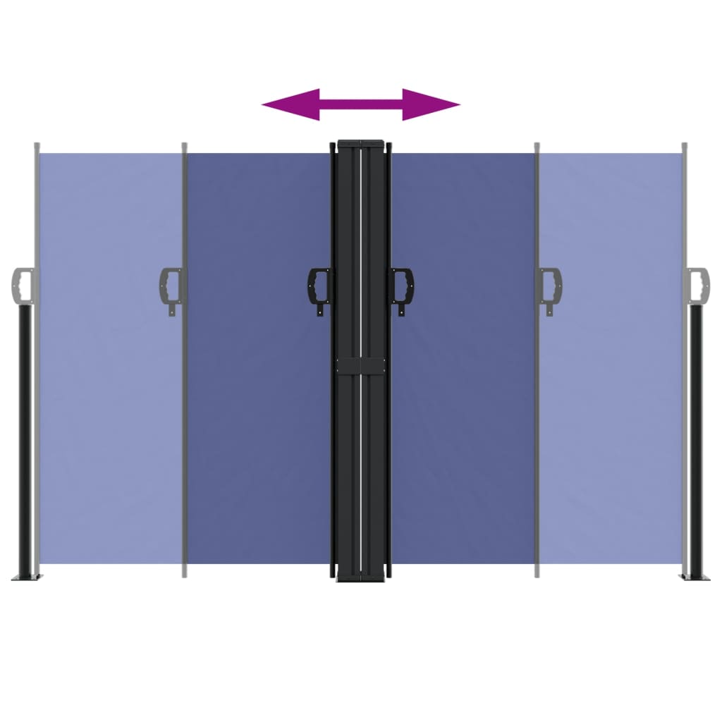 Bočne tende miting - plava, 160 x 1000 cm, 1 - number 5.