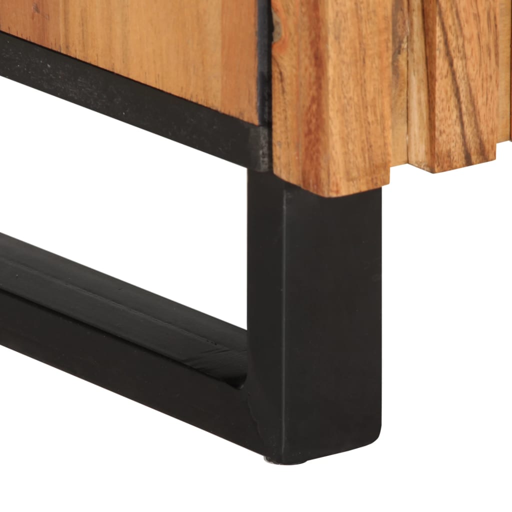 Skænk 40x34x75 cm - brun, 1, massivt akacietræ, x - number 8.