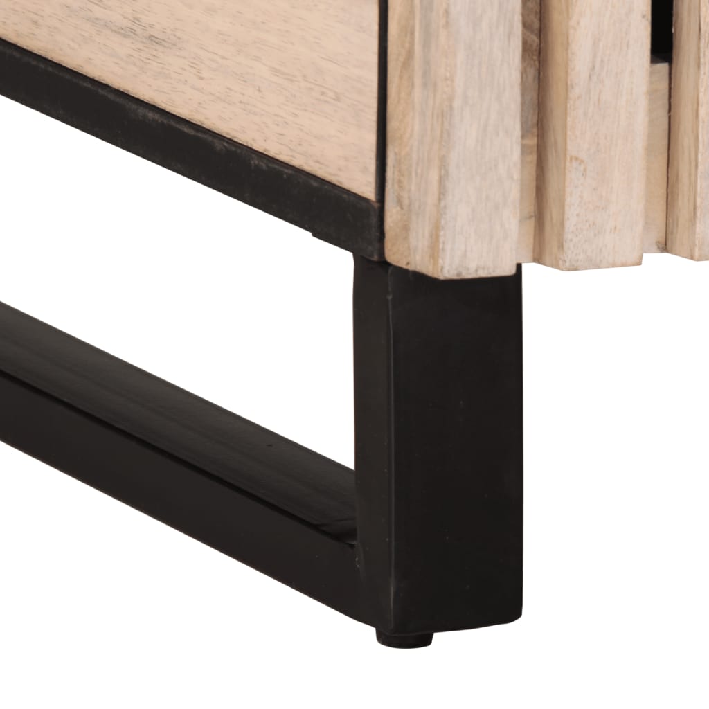 Skænk 40x34x75 cm - lysebrun, 1, massivt mangotræ, x - number 8.